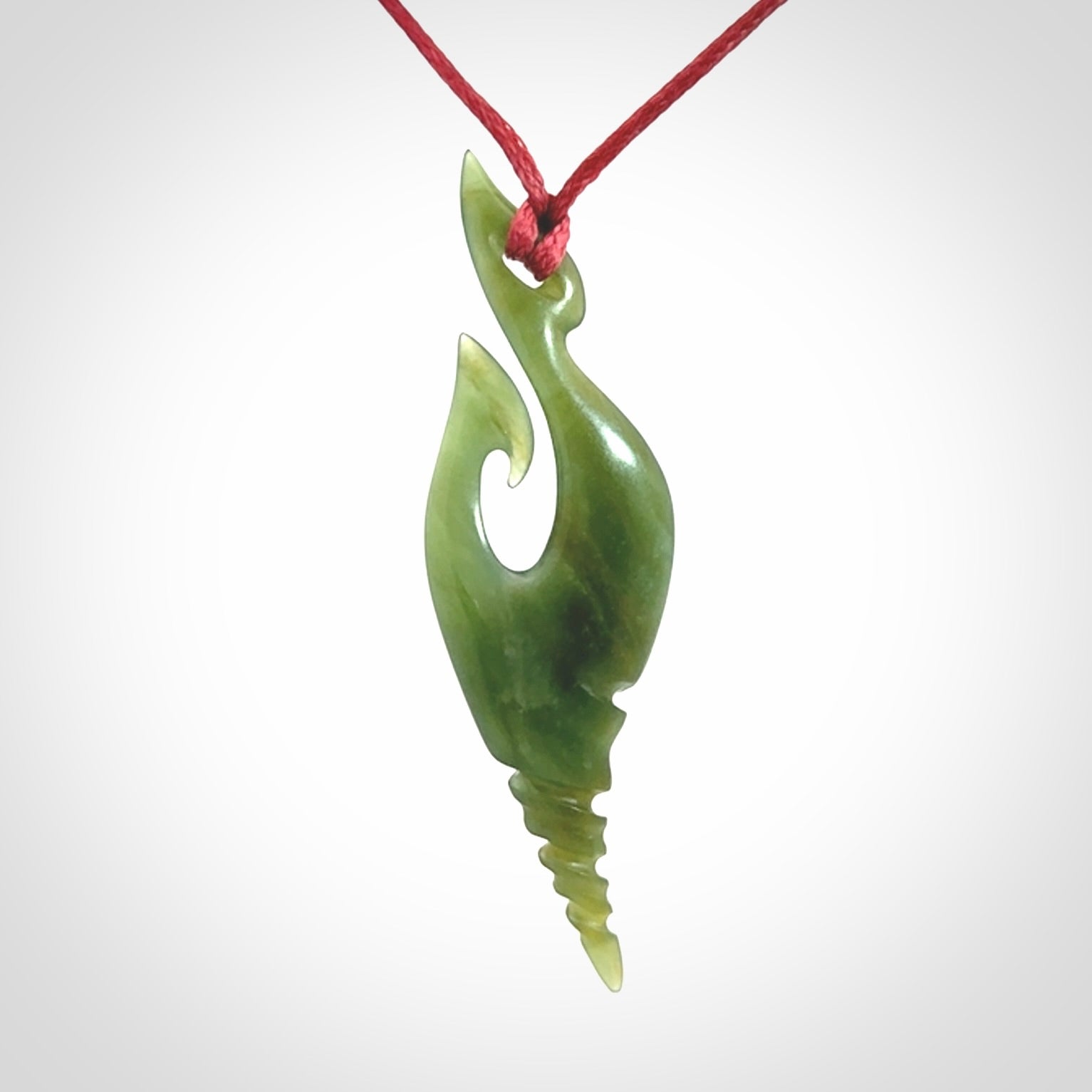 Hand Carved New Zealand Jade Art to Wear