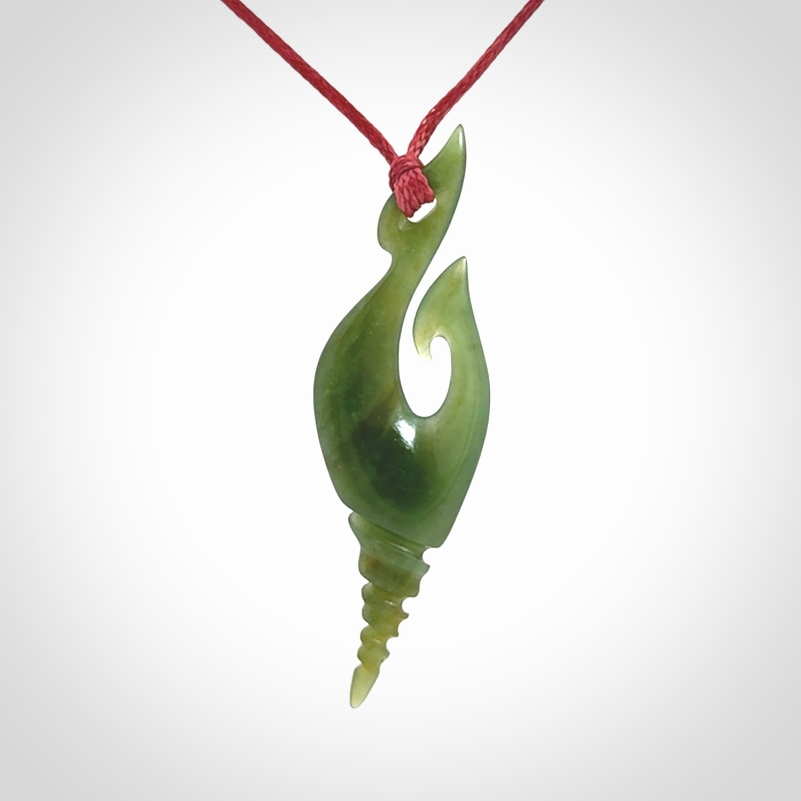 Hand Carved New Zealand Jade Art to Wear