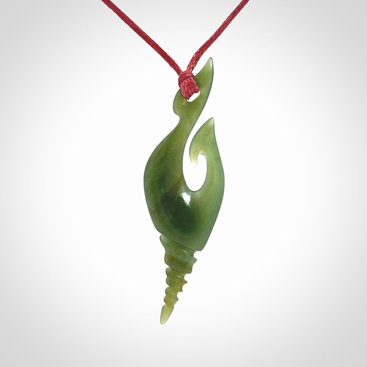 Hand Carved New Zealand Jade Art to Wear