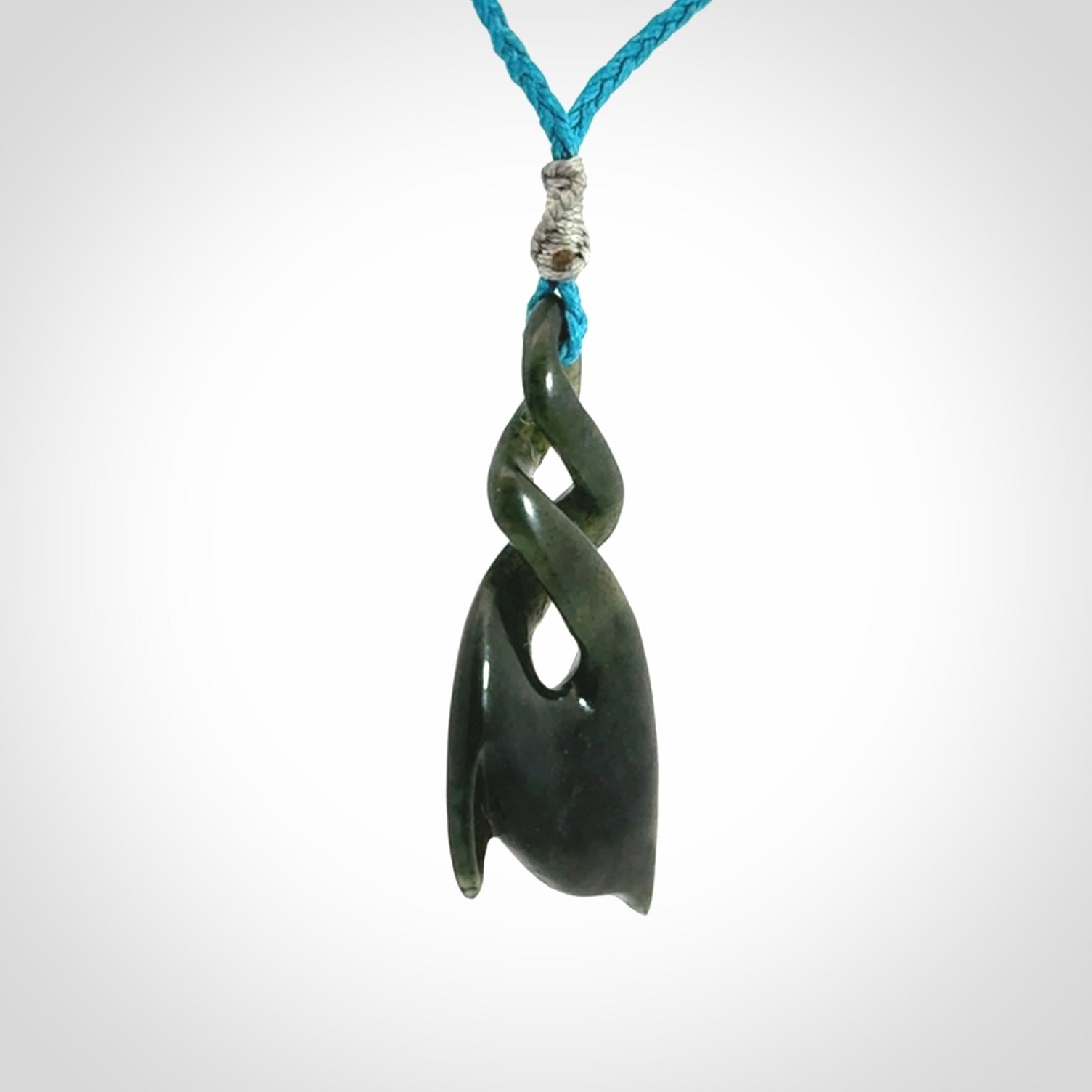 New Zealand Jade twist pendant