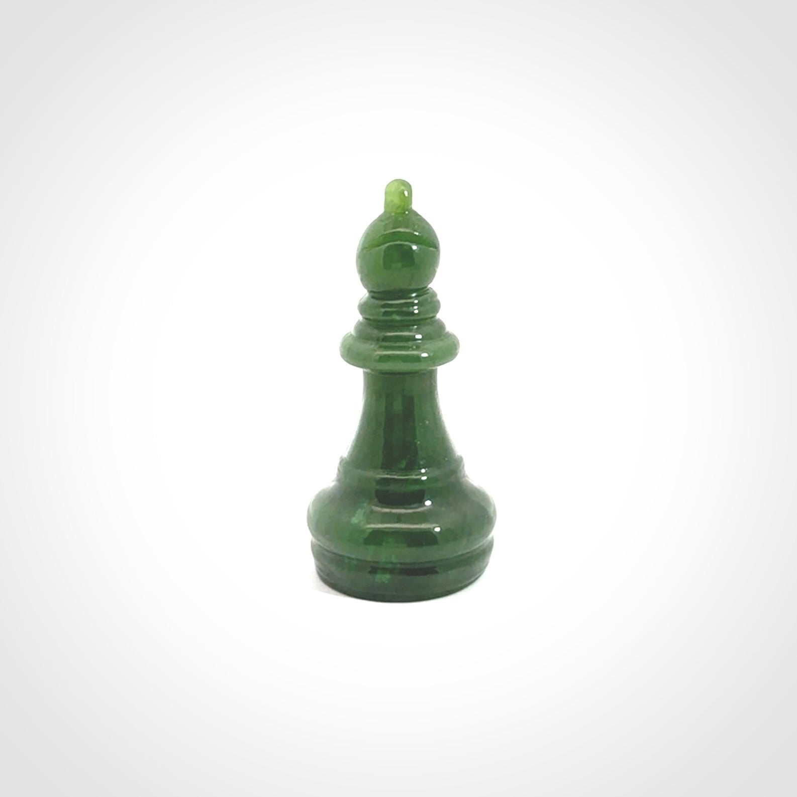 Hand carved British Columbian Jade Chess Pendants