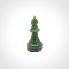 Hand carved British Columbian Jade Chess Pendants