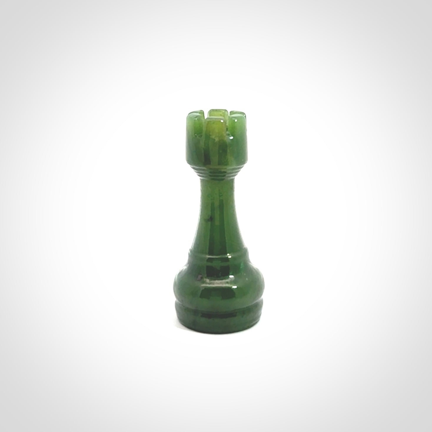 Hand carved British Columbian Jade Chess Pendants