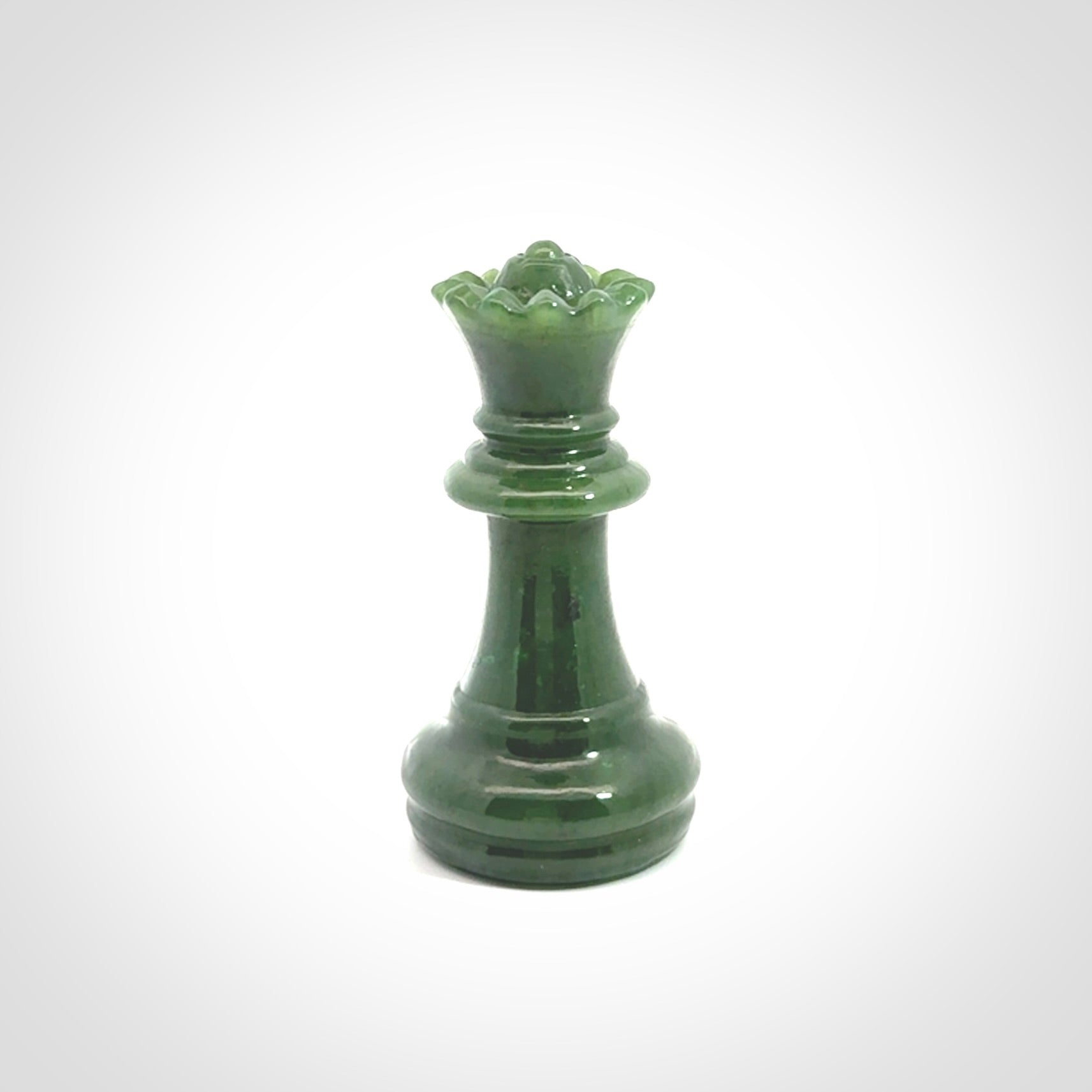 Hand carved British Columbian Jade Chess Pendants