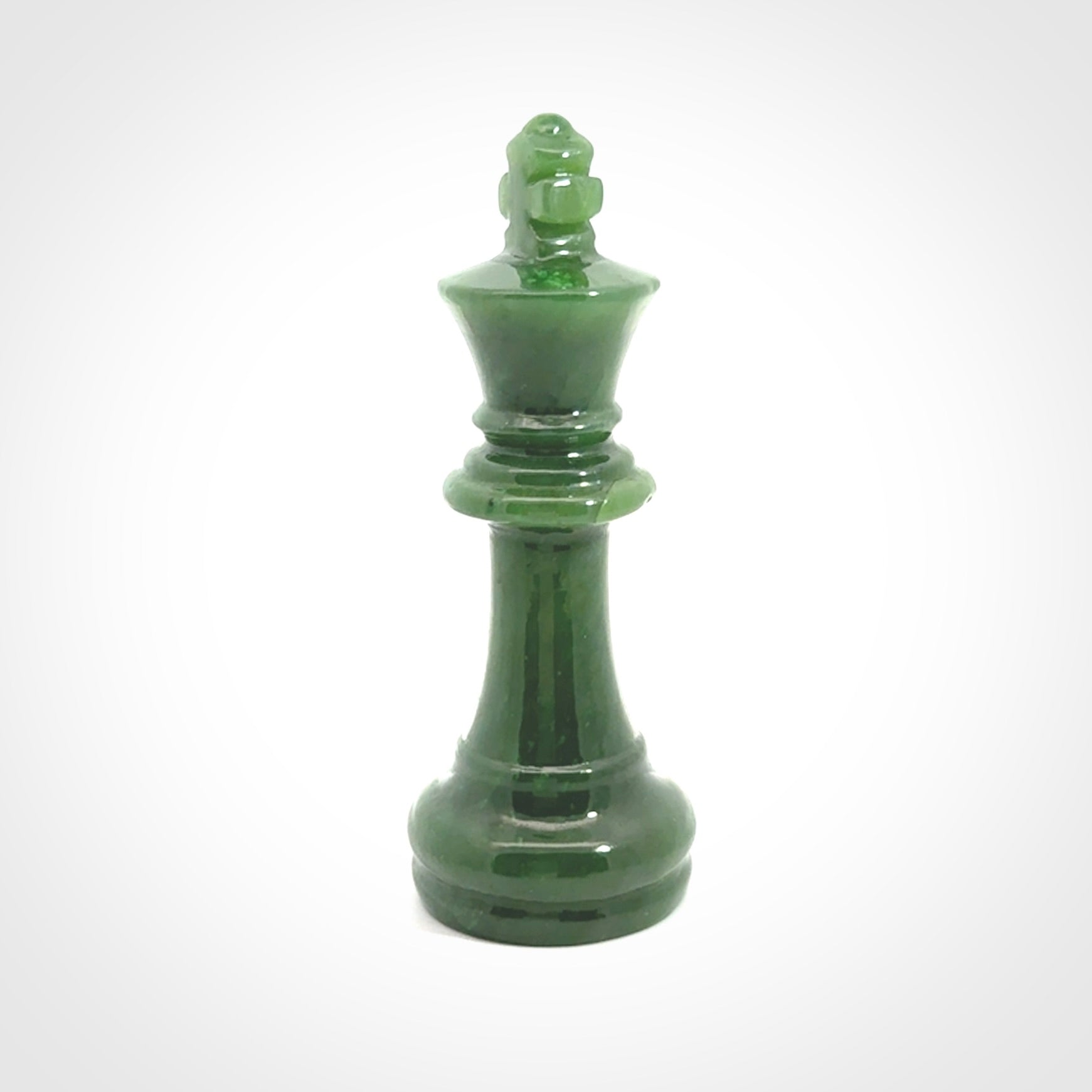 Hand carved British Columbian Jade Chess Pendants