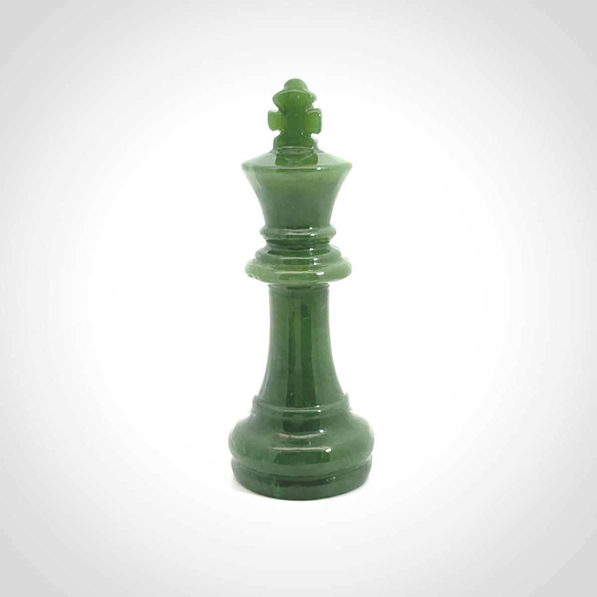 Hand carved British Columbian Jade Chess Pendants