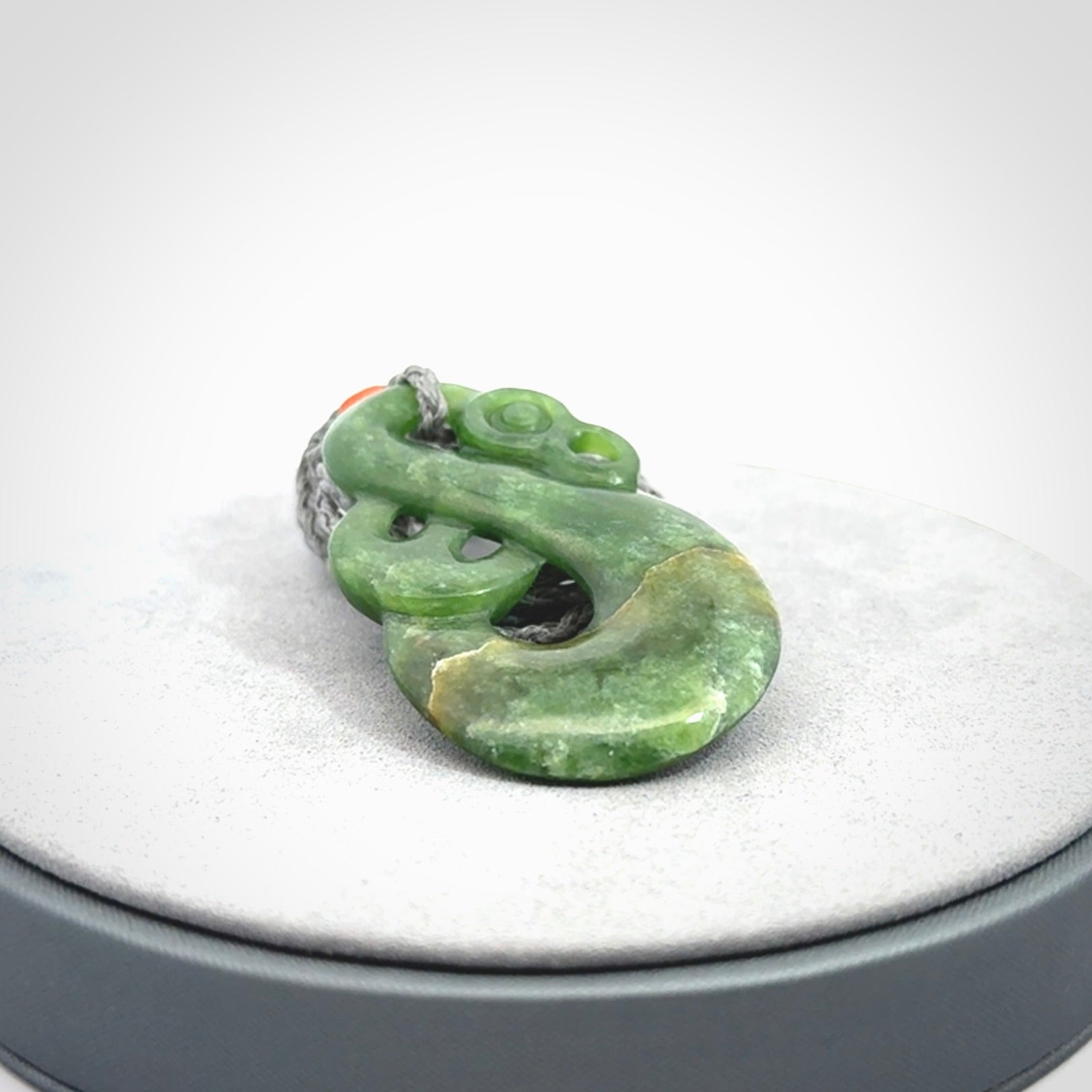 Hand carved New Zealand Jade manaia pendant. Hand made polished Manaia necklace for men and women.