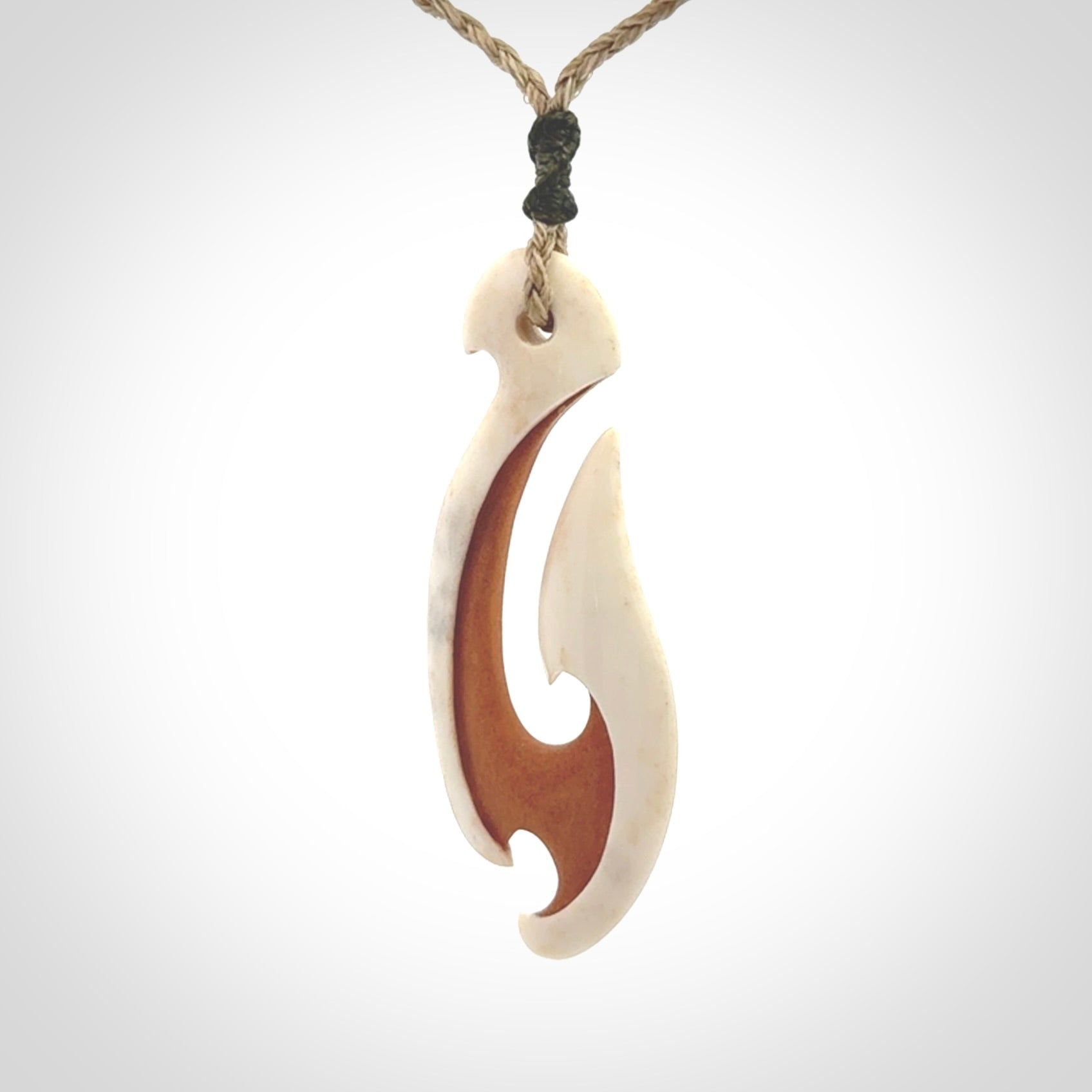 A Magnificent bone Matau pendant to Wear and Enjoy