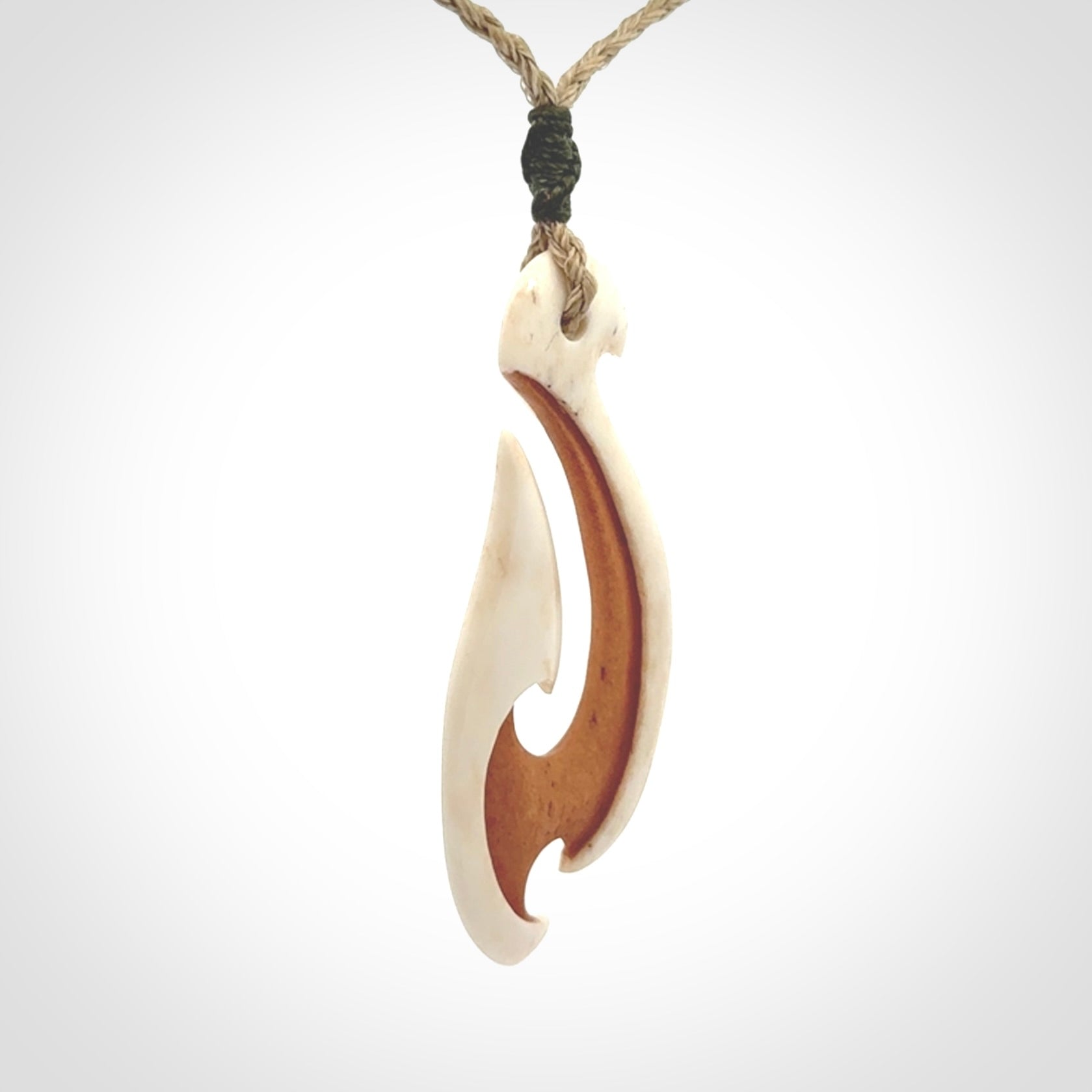 A Magnificent bone Matau pendant to Wear and Enjoy
