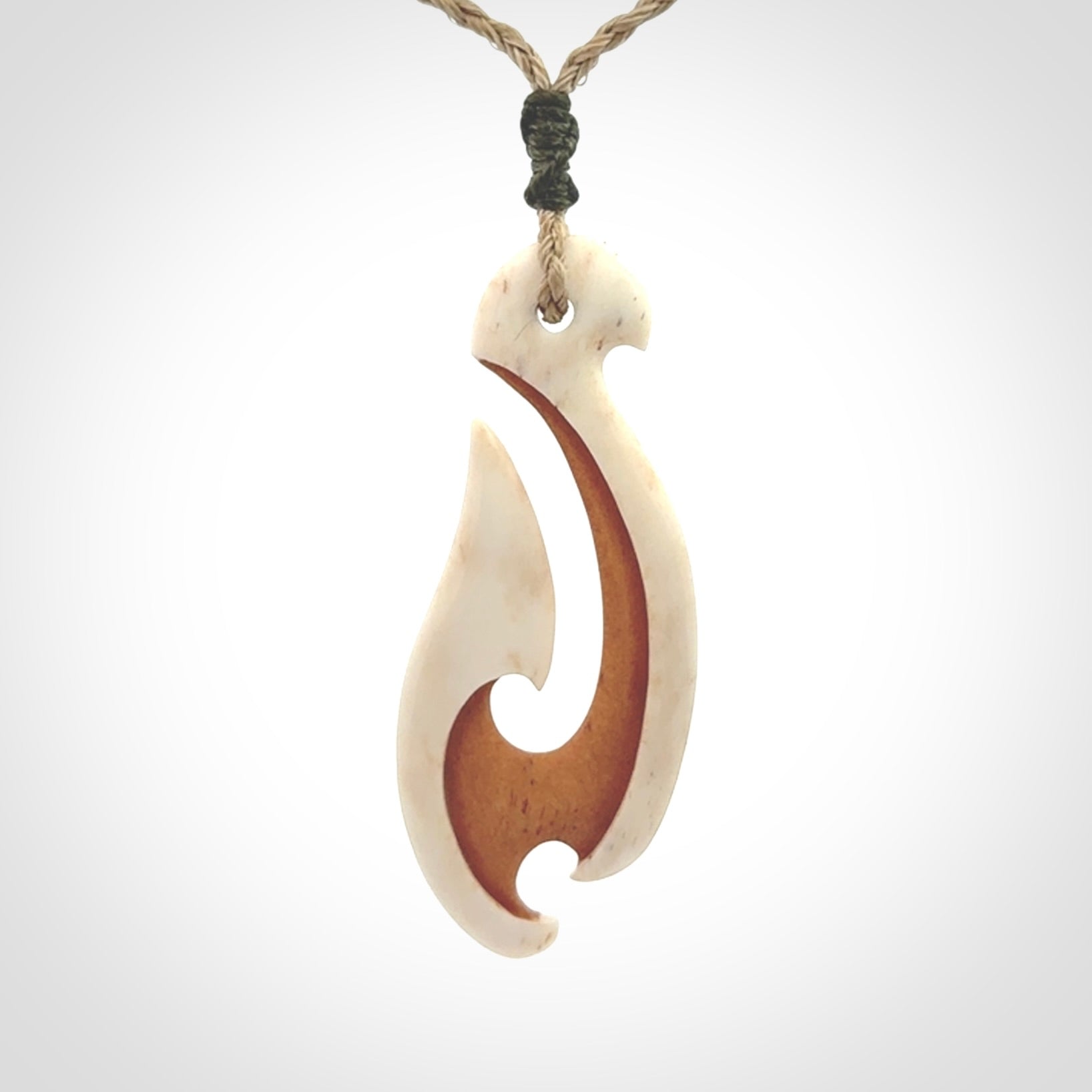 A Magnificent bone Matau pendant to Wear and Enjoy