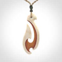 A Magnificent bone Matau pendant to Wear and Enjoy