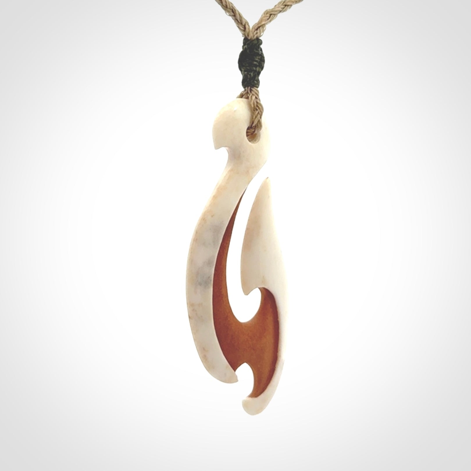 A Magnificent bone Matau pendant to Wear and Enjoy