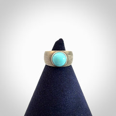 Beautiful Turquoise and Sterling Silver Ring