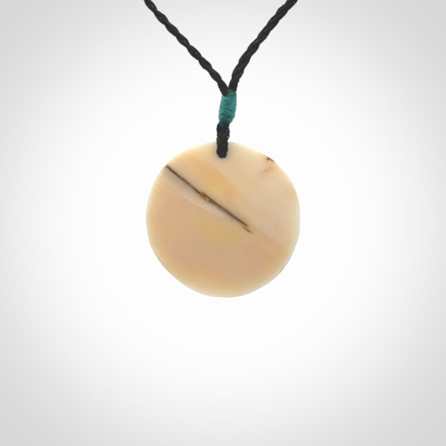 Whale pendant. Mammoth Tusk Art to Wear