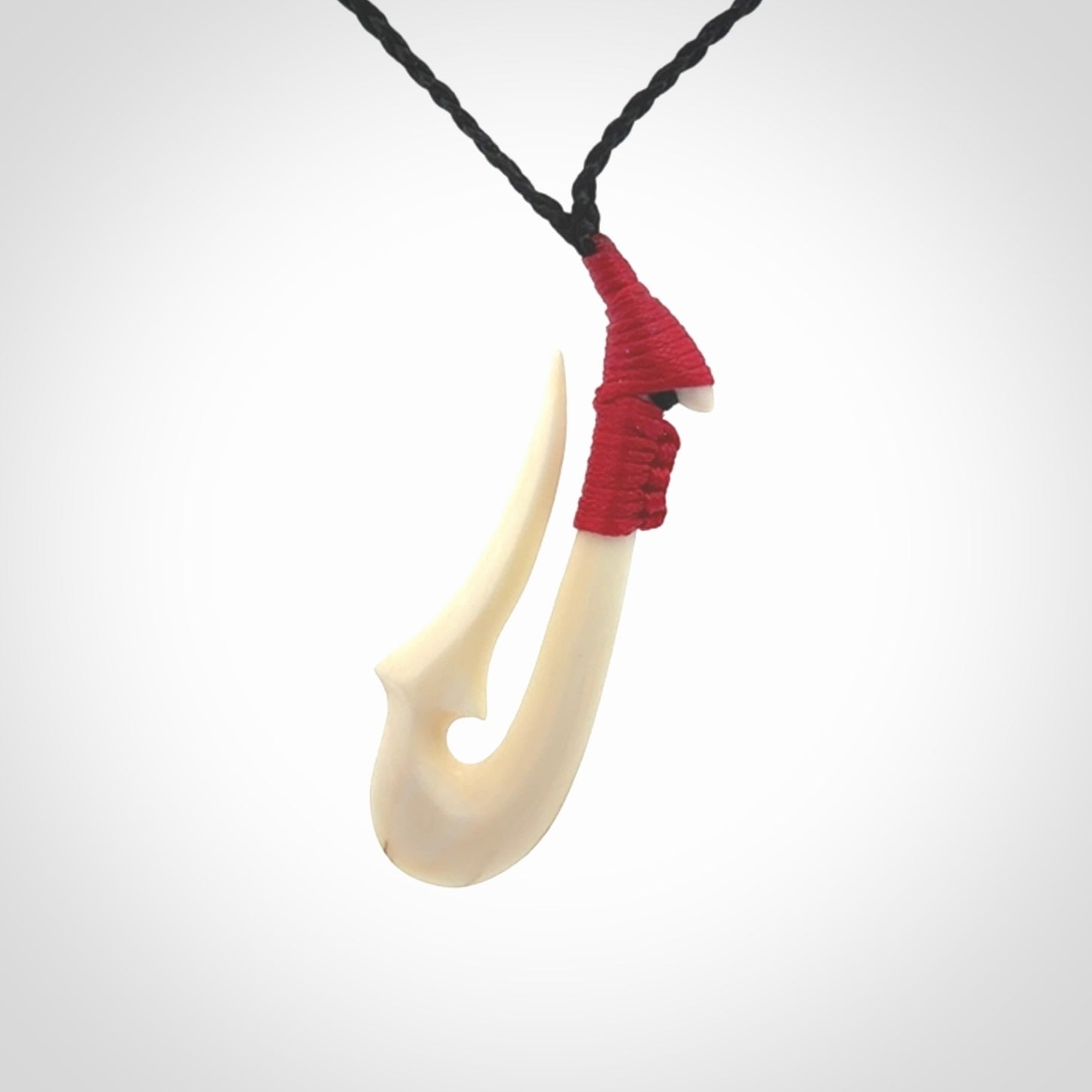 A Beautiful Bone Hook Pendant