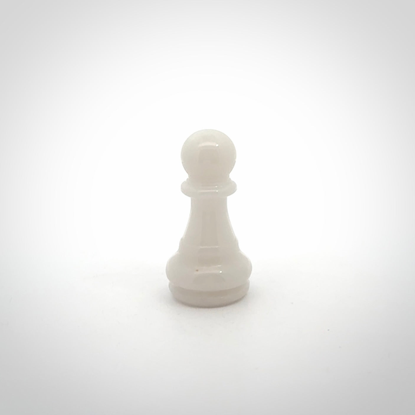 Hand carved white jade chess pieces