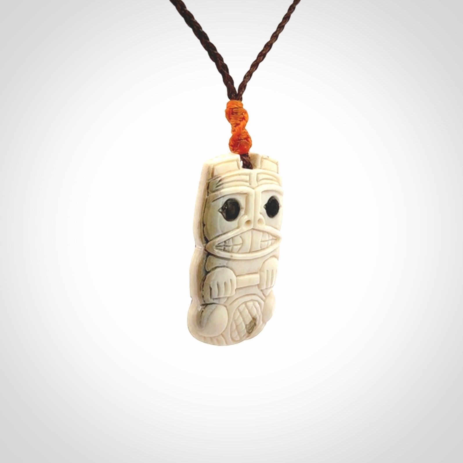 A very cool little gatekeeper! Hand made in Ancient Mammoth Tusk