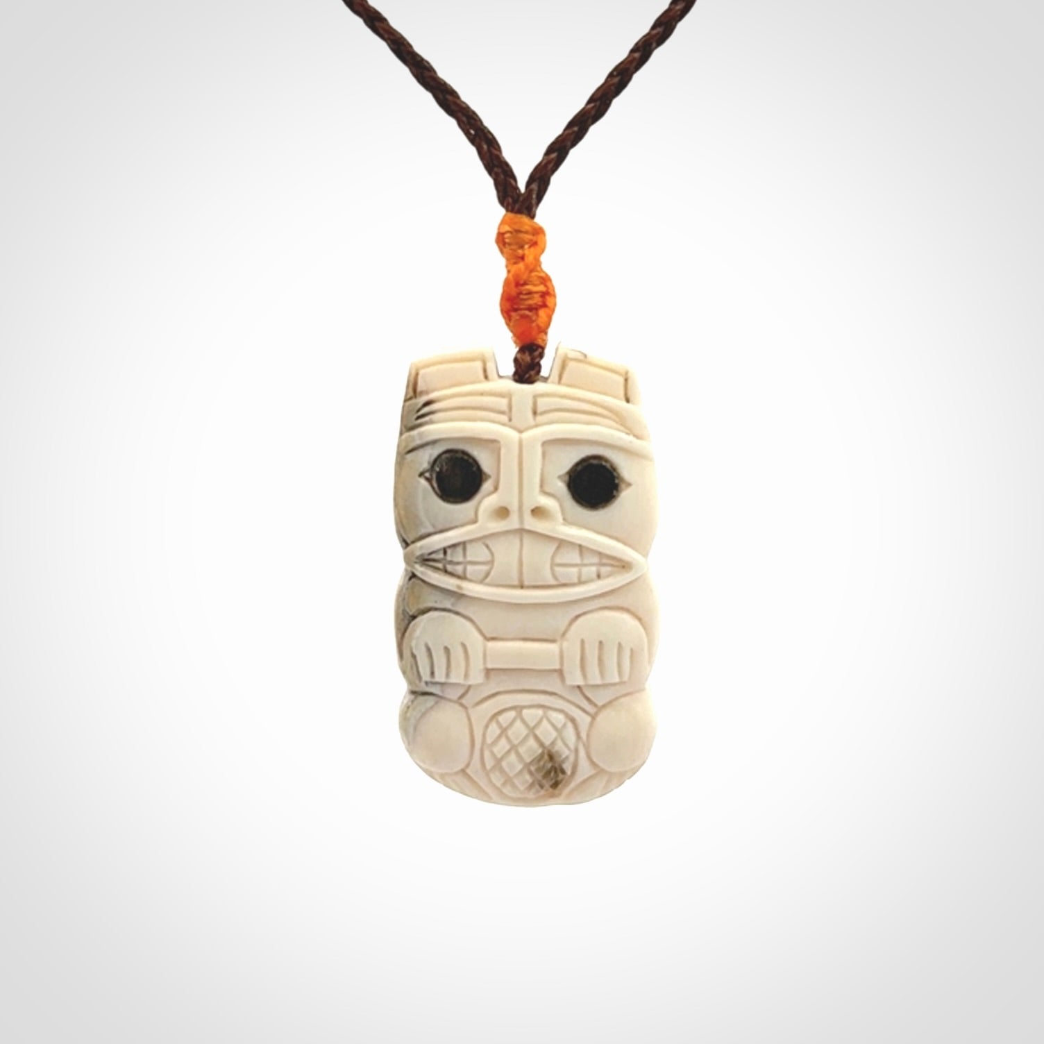 A very cool little gatekeeper! Hand made in Ancient Mammoth Tusk