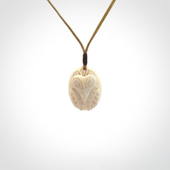 Hand Carved Mammoth Tusk Art to Wear