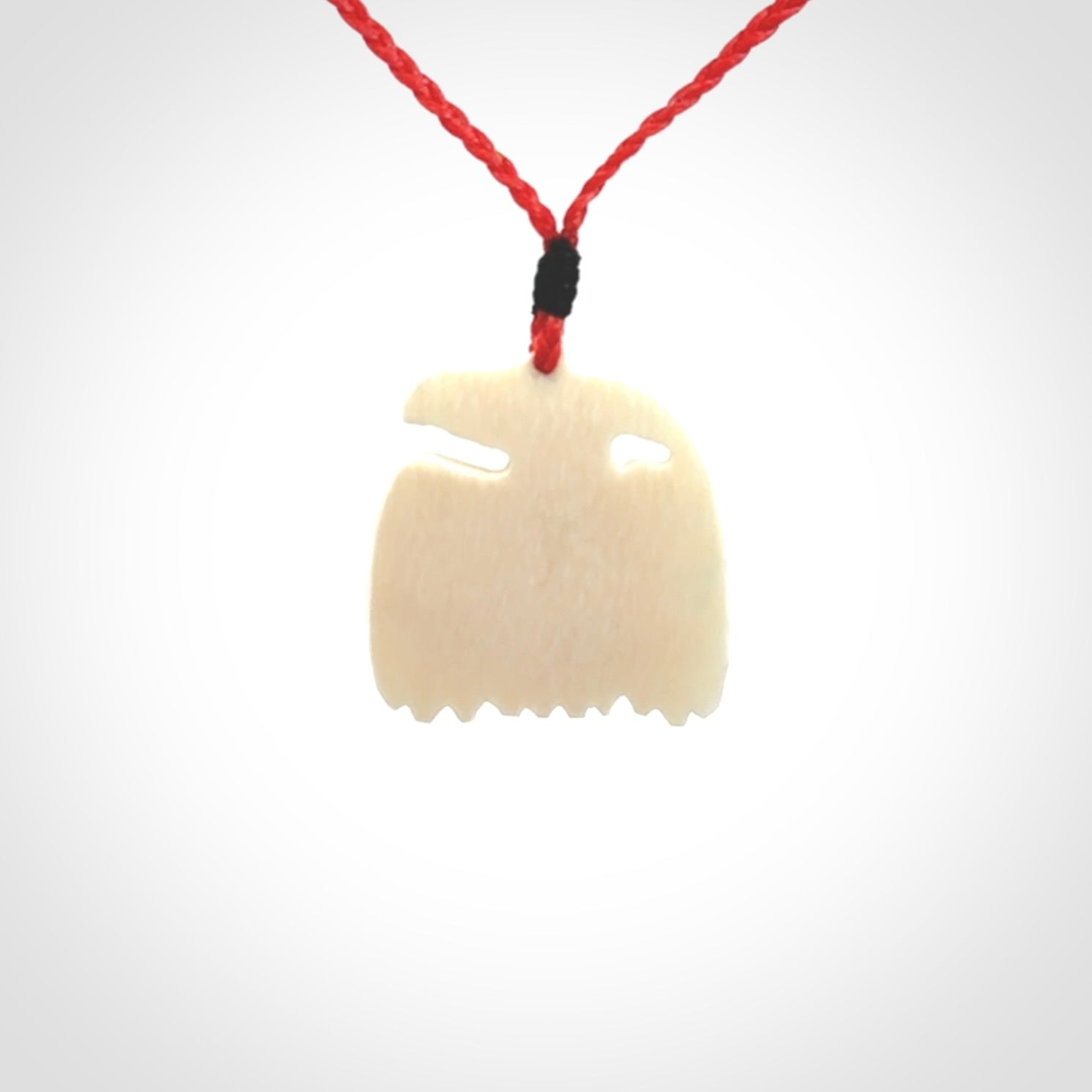 Hand carved Woolly Mammoth tusk pendant