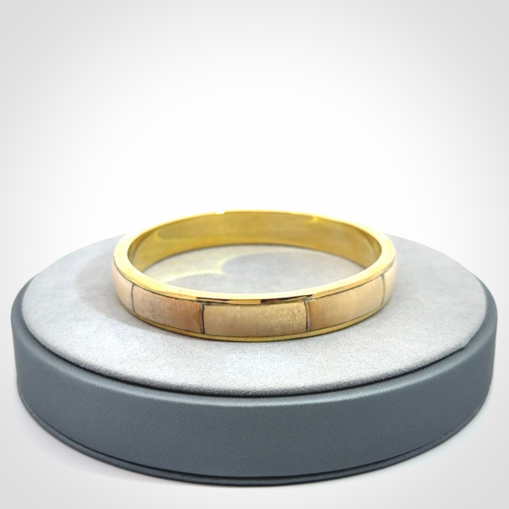 This piece is a hand made bracelet. It is made from selected pieces of woolly mammoth tusk which we have cut and polished and then inset into a brass bracelet. It is a very striking piece one of a kind and truly beautiful.