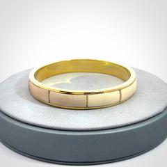 This piece is a hand made bracelet. It is made from selected pieces of woolly mammoth tusk which we have cut and polished and then inset into a brass bracelet. It is a very striking piece one of a kind and truly beautiful.