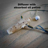 Hand carved essential oil diffuser. Made from deer antler.